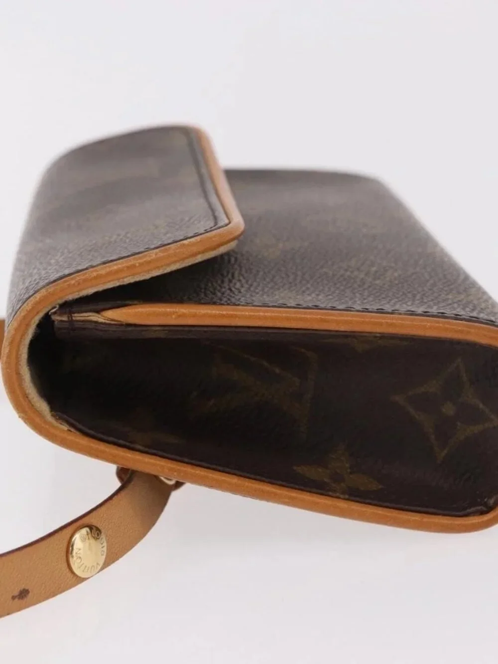 LOUIS VUITTON Monogram Pochette Florentine Waist bag M51855 LV Auth 186107V